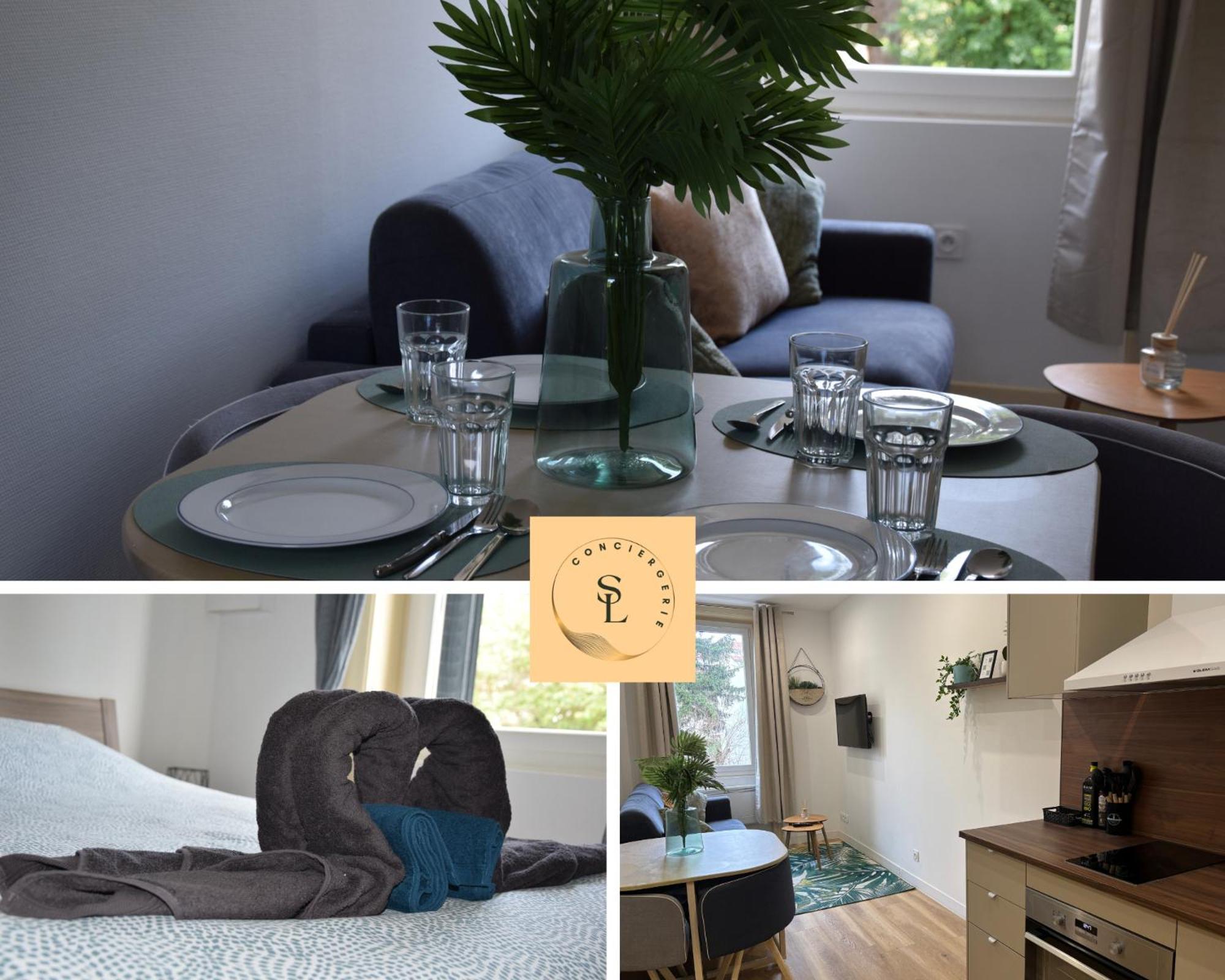 Ferienwohnung Elegant T2 A Bron, Tramway A 2Min, Box Parking, 4Personnes Exterior foto